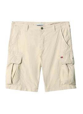 Bermuda Napapijri Noto Beige pour Homme