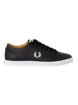 Baskets Fred Perry Baseline Noire pour Homme