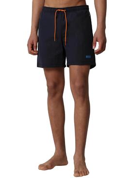 Slip de bain Napapijri Villa Bleu Marine pour Homme