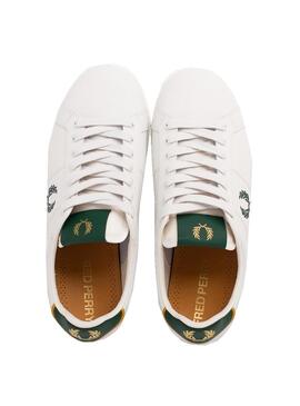 Baskets Fred Perry B722 Leather Blanc Homme