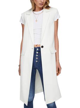 Veste Only Mago Life Blanc pour Femme