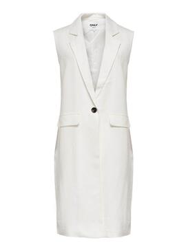 Veste Only Mago Life Blanc pour Femme