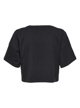T-Shirt Only Essa Life Noire pour Femme