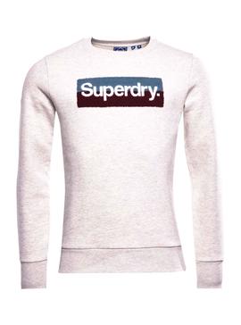 Sweat Superdry Workwear Blanc pour Femme