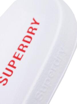 Flip flops Superdry Core Pool Blanc pour Homme