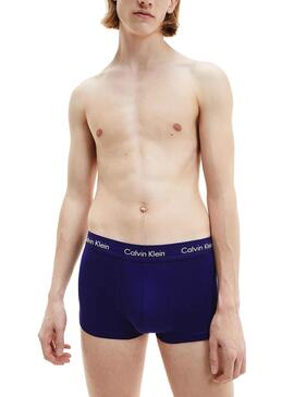 Slip Calvin Klein Low Rise Bleu Homme