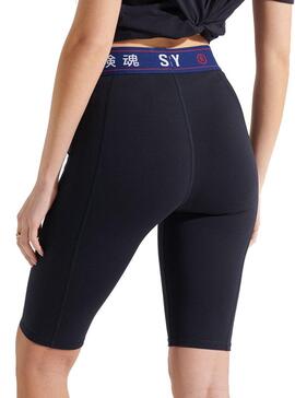 Leggings Superdry Sportstyle Noire Femme