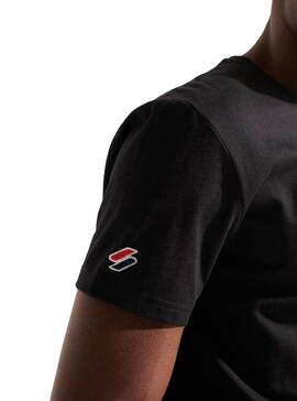 T-Shirt Superdry Sport style Noir pour Homme