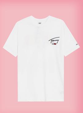 T-Shirt Tommy Jeans Pastel Collegiate Logo Homme