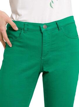 Naf Naf Pantalon skinny poches Vert Femme