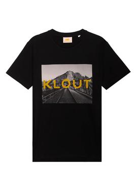 T-Shirt Klout Gudian Noir pour Homme