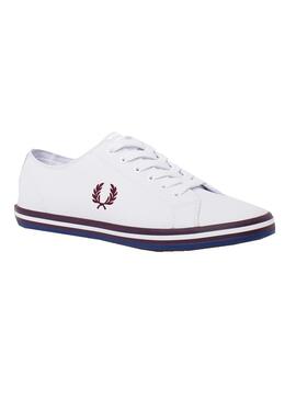 Baskets Fred Perry Kingston Blanc Homme Femme