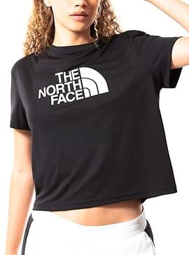 T-Shirt The North Face Mountain Noir pour Femme