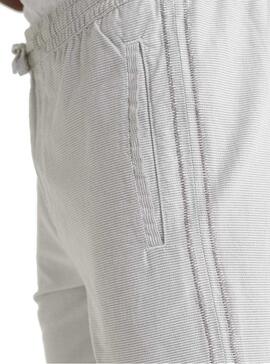 Bermuda Superdry Drawstring Blanc pour Homme