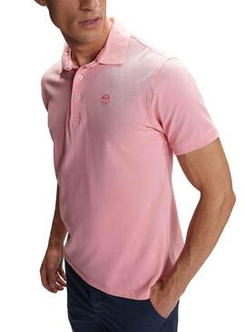 Polo North Sails Basic Rose pour Homme