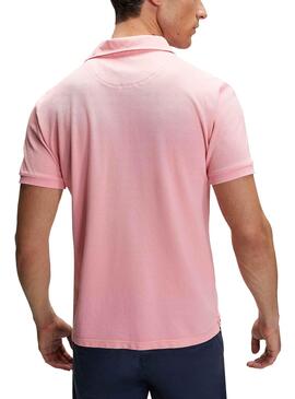 Polo North Sails Basic Rose pour Homme