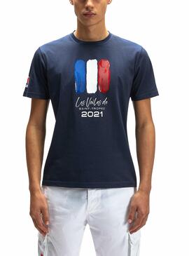 T-Shirt North Sails Saint-Tropez Bleu marine Homme