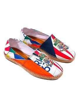 Espadrilles Polo Ralph Lauren Washed Orange Homme