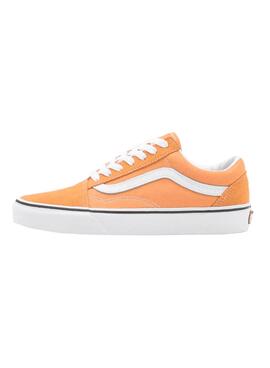 Baskets Vans Old Skool Jaune Golden Femme