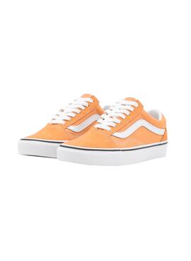 Baskets Vans Old Skool Jaune Golden Femme