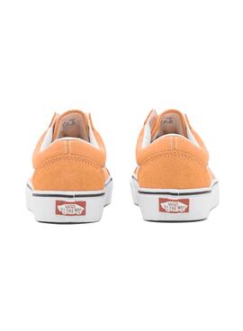 Baskets Vans Old Skool Jaune Golden Femme