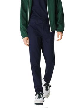 Pantalon Lacoste Chino Bleu marine pour Homme