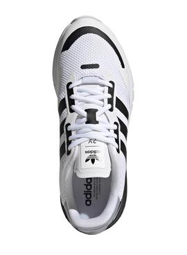 Baskets Adidas Zx 1k Boost Blanc pour Homme