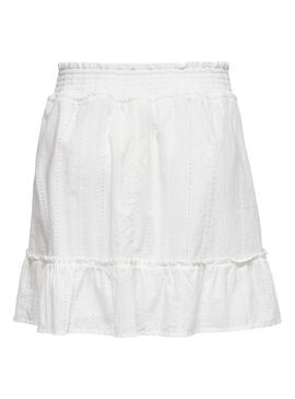 Jupe Only Maria Blanc pour Femme