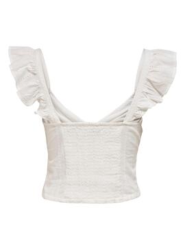 Top Only Maria Strap Blanc pour Femme