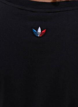 T-Shirt Adidas Adicolor Primeblue Noire Femme