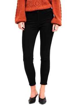 Pantalon Vila Vijunas Track Noir Femme