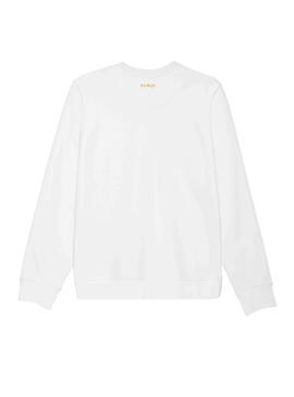 Sweat Klout Basic Blanc pour Homme