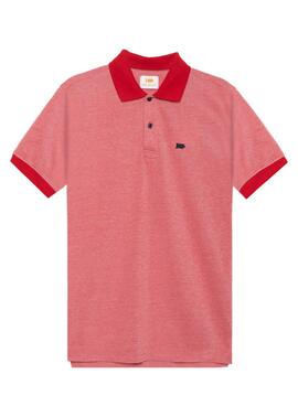 Polo Klout Rouge pour Homme