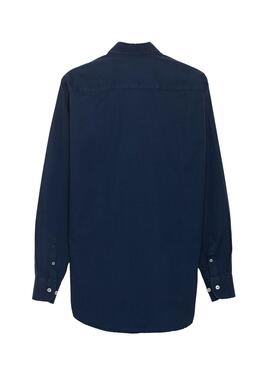 Chemise Klout Sarga Bleu Marine pour Homme