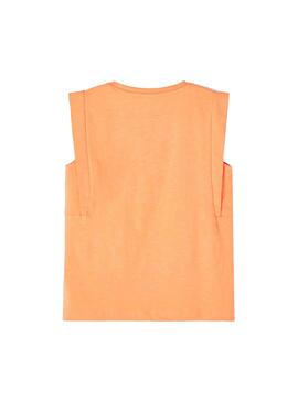 T-Shirt Name It Jacklin Orange pour Fille