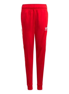 Pantalon de survêtement Adidas Rouge pour Garçon et Fille