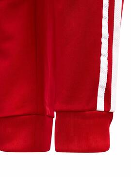 Pantalon de survêtement Adidas Rouge pour Garçon et Fille