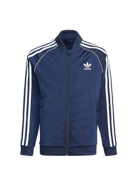 Veste Adidas Track Top Bleu marine pour Garçon Fille