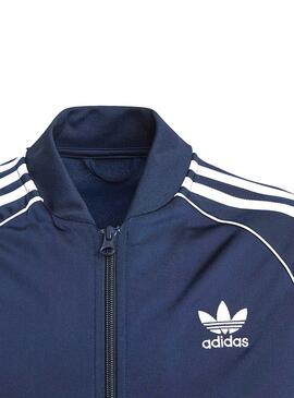 Veste Adidas Track Top Bleu marine pour Garçon Fille