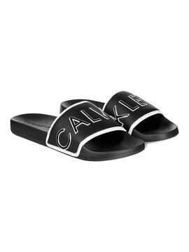 Flip flops Calvin Klein Slide Padded Noir Homme