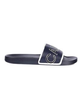 Flip flops Calvin Klein Slide Padded Bleu marine Homme