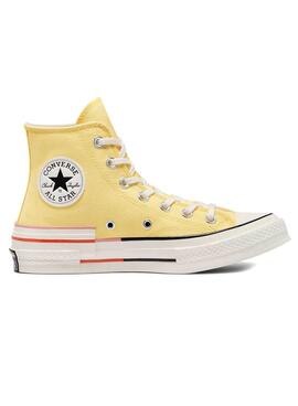 Baskets Converse Chuck 70 Jaune pour Femme