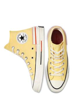 Baskets Converse Chuck 70 Jaune pour Femme