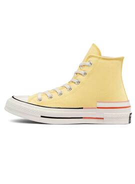 Baskets Converse Chuck 70 Jaune pour Femme