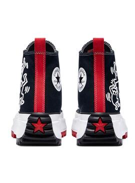 Baskets Converse x Keith Run Star Hike Noire