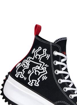 Baskets Converse x Keith Run Star Hike Noire