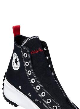 Baskets Converse x Keith Run Star Hike Noire