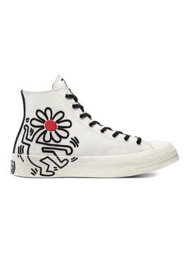 Baskets Converse x Keith Haring Chuck'70 Blanc
