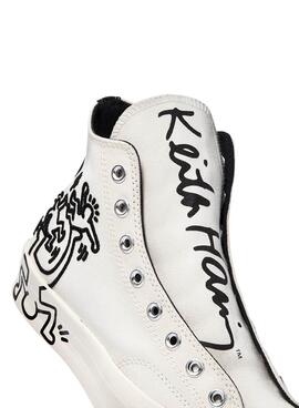 Baskets Converse x Keith Haring Chuck'70 Blanc