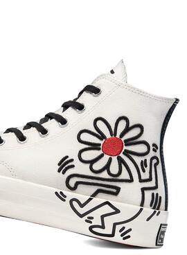 Baskets Converse x Keith Haring Chuck'70 Blanc